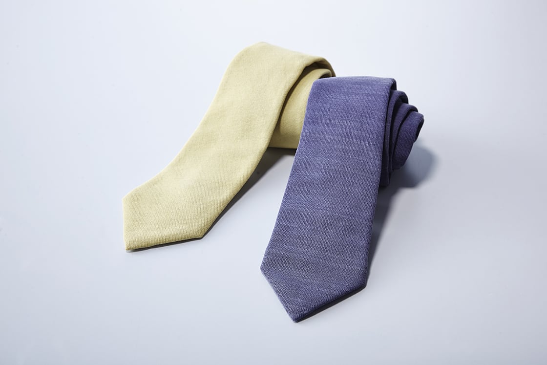 和紙繊維＜CURETEX®＞を使用した「和紙100％ネクタイ」が髙島屋クラウドファンディングにて販売中です。